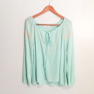 Mint top by Blu Pepper